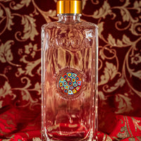 Multicolor RED and BLUE Murrina Bottles Set