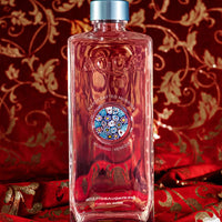 Multicolor RED and BLUE Murrina Bottles Set