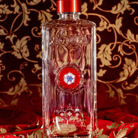 Handcrafted Murano Murrina - Red-White-Blue