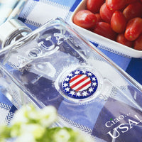 Bottiglia in Vetro decorata con Murrina di Murano - U.S.A. - My AQUA Bottle