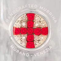 Original Murano Murrina - England flag