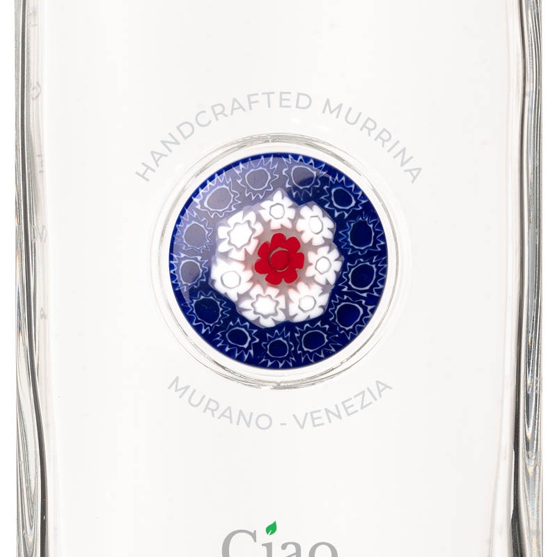 Bottiglia in Vetro decorata con Murrina di Murano - France - My AQUA Bottle